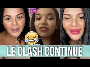 SARAH FRAISOU VS RUBY NIKARA 😱 LE CLASH CONTINUE DANS UN LIVE SUR INSTAGRAM !!!