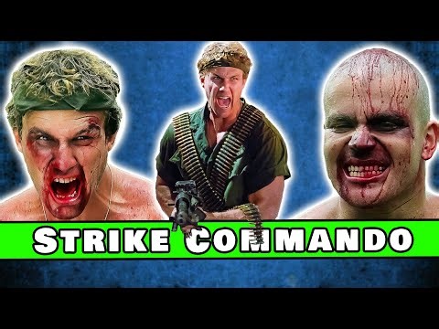 Screaming idiot stores grenades in his prison wallet | So Bad It's Good #153 - Strike Commando