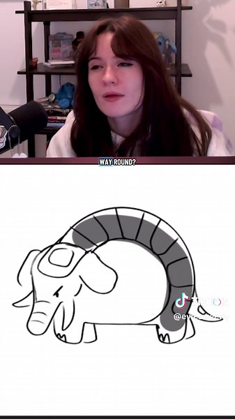 Dibujo de un Elefante Lumpy Inspirado en Donphan