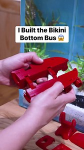 738K views · 10K reactions | I Built the Bikini Bottom Bus in a Fish Tank  | Aquarium Info | Facebook