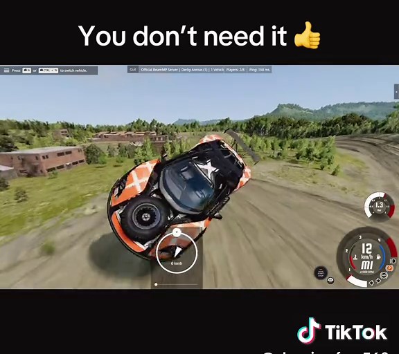 Exploring BeamNG Drive Features with Various Cars