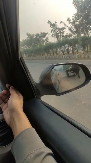 Correct way to adjust manual rear view side mirror in a car #shorts #car #automobile #carknowledge