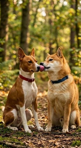 What if a Basenji and Shiba Inu had a baby? #ShibaBasenji