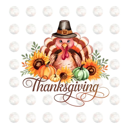 Funny Turkey Thanksgiving Clipart, Retro Fall PNG (digital Download) - Etsy