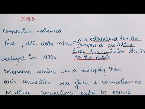 Example Networks(Part 2): X.25 and Frame relay