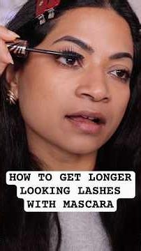 How To Get Longer Looking Lashes With Mascara?