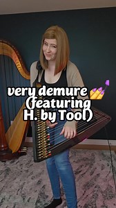 Harp is very demure 💅 Happy Toolsday 😎 Demure audio: @joolieannie #harp #ELECTRICharp #music #distortion #overdrive #guitar #metal #tool #H #toolsday #demure | Kristan Toczko