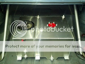 Fuel cell with sump in stock trunk, preferences?