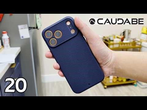 Is the Caudabe Sheath Case ACTUALLY Worth $52? (48X Real Drop Test)