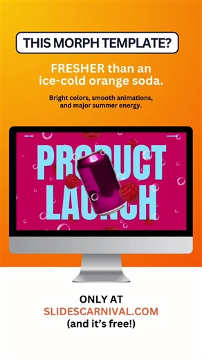 Elevate Your Product Launch with Morph PowerPoint