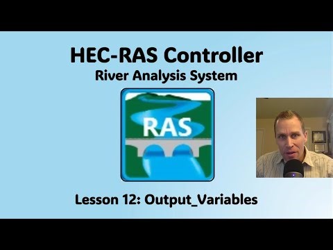 HEC RAS Controller Lesson 12 - Output_Variables