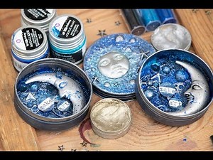 Mixed Media Minutes with Finnabair - Altered Tin Shadowbox