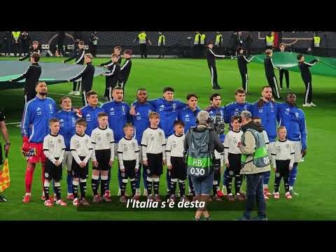 Italy National Anthem "Fratelli d'Italia" | Lyrics | Squadra Azzurra