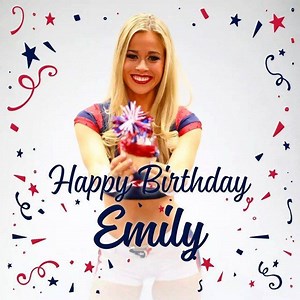 Happy birthday, HTC Emily! We wish you an amazing day and year ahead! Stay fabulous! 💕🥳 | Houston Texans Cheerleaders
