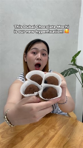 We can’t get over our Dubai Chocolate Mochi! 🤤 That chewy, chocolatey goodness… and wait for it… the pistachio filling inside! 😋💛 Don’t wait—snag yours for ₱399 at select branches or order online through our Official Social Media Pages! 📍 Available at these branches: LAX by But First, Coffee – Las Piñas LAX by But First, Coffee – BF Homes Elizalde But First, Coffee – Avida BGC But First, Coffee – SM City Fairview But First, Coffee – Better Living, Russia But First, Coffee – SM Mall of Asia B