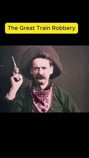 The First Bank Robber Ever Filmed (1903 Footage)