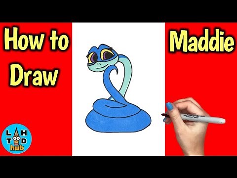 How to Draw Maddie | Back to the Outback Art Lesson