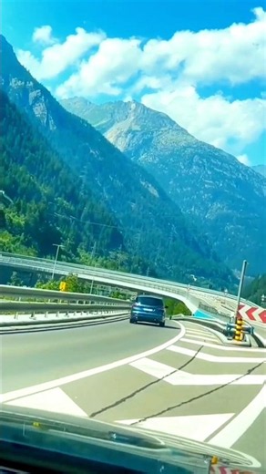 Swiss Alps Scenic Drive 🇨🇭 | The Most Beautiful Mountain Road in Switzerland!#shorts #travel