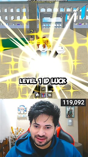 Level 1 id luck in New update 🥶🔥 #viral #bloxfruits #fyp #roblox #newvideo