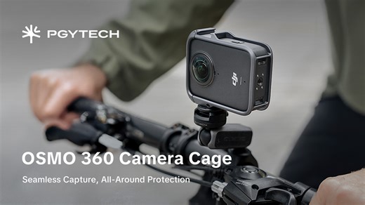 11 reactions | NEW released: PGYTECH DJI OSMO 360 Cage: Seamless...