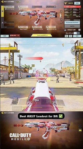 Best Mythic AK117 Lava Remix Loadout for BR | Top Attachments & Gunsmith Build | Call of Duty Mobile