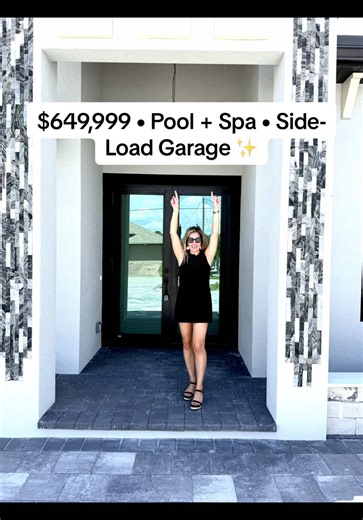 Cape Coral FL Home for Sale: $649,999, 4 Bed Office, Pool