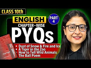 Class 10 English 🔥 Chapter-wise PYQs - First Flight Poems 🔥 CBSE 2026 | Nikita Singh