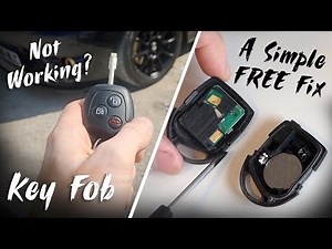 Wie man die Batterie des Schlüssels eines Ford-Fahrzeugs austauscht