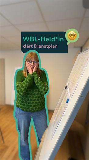 Ev. Johanneswerk on Instagram: "Wenn der Dienstplan mal wieder nach Drama aussieht🫣🫠 Wie gut, dass wir unsere WBLs haben😮‍💨😍 #Johanneswerk #PerthesHaus"