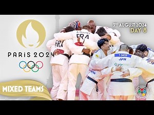 ➡️ Mixed Teams 🥋 #CategoryBreakdowns #JudoOlympics #MixexTeams #🇫🇷