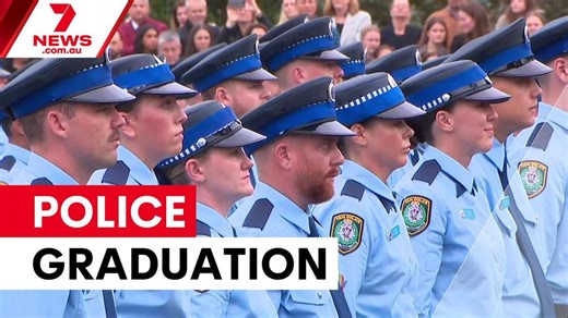 Biggest police graduation in over a decade
