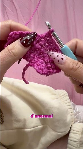 Tuto l'augmentation au crochet