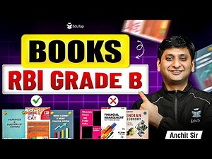 RBI Grade B Books 2026 | Best Books for RBI Grade B Phase 1 & Phase 2 | RBI Grade B Booklist |EduTap