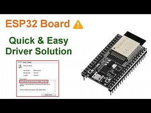 Fix ESP32 Not Connecting to PC: Quick & Easy Driver Solution!
