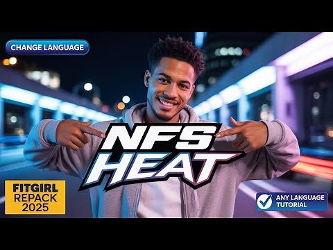 How to Change Language to any Language in NFS Heat PC (2025 Fitgirl Repack)