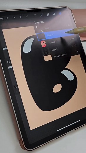 How to create balloon letter Art By @joliecious #procreate #digitalart #illustration