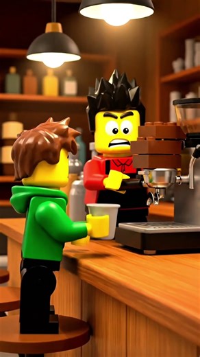 LEGO Espresso Meltdown #lego #shortsvideo #shorts
