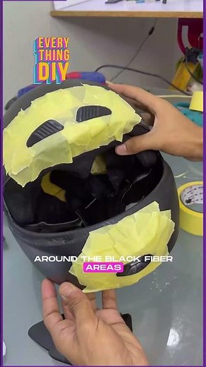 Customizing a Motorcycle Helmet