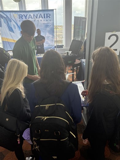 STEM Week day 1 done ✈️Today kicked off the STEM Week in Glasgow Prestwick Airport  run by theSKYLAB STEM  and South Ayrshire Council, as part of this year’s Ayrshow!The week-long programme… | DYW Ayrshire