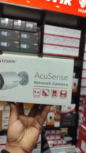 Hikvision network Camera 4MP DS-2CD2043G2-IU #aamazenterprises #hikvision #camera #forupage #tiktokshop