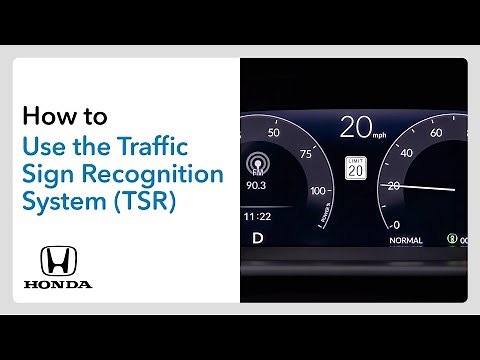 2026 CR-V | How to Use the Traffic Sign Recognition System (TSR)
