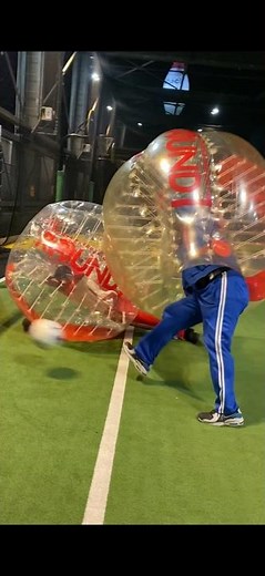 【バブルサッカーやったら、、、】 #リアルピース #japanese