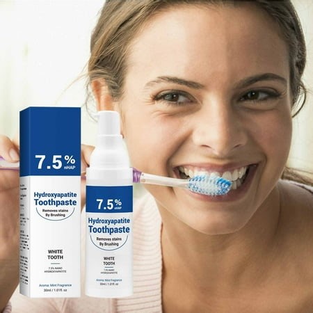 AYA Hydroxyapatite Toothpaste Gum Tooth Stain Removal Fresh Breath Tooth Decay Whitening Toothpaste for Adults 30ML - Walmart.ca