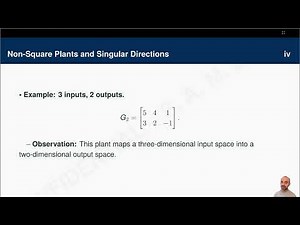 Introduction to Multivariable Control Systems/Design -- Lecture 09