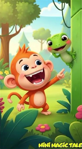 Lizard The Racer #3dcartoon #earlylearning #familyfriendly #bedtimestory