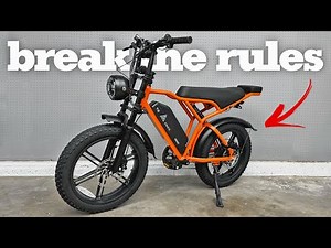 This $699 E-Bike Is Breaking The Rules! TST R002 Review