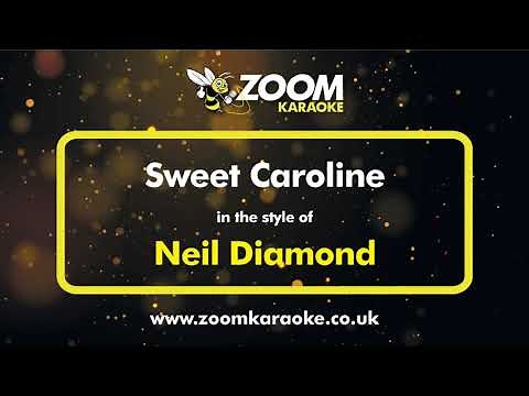 Neil Diamond - Sweet Caroline (Karaoke Version) with Lyrics On Screen