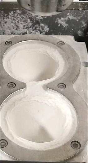 Forming process for molded pulp packaging