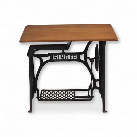 1930s, Singer Sewing Machine Table, Solid Oak Wood, Cast Iron. - Etsy