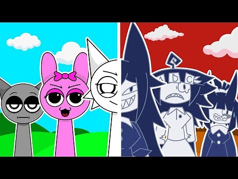Incredibox Sprunki | SPRUNKI vs Miss Circle?! Fundamental Paper Education Cartoon Animation